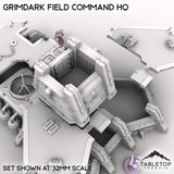 Tabletop Terrain Building Grimdark Field Command HQ