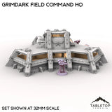 Tabletop Terrain Building Grimdark Field Command HQ