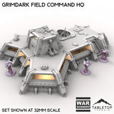 Tabletop Terrain Building Grimdark Field Command HQ