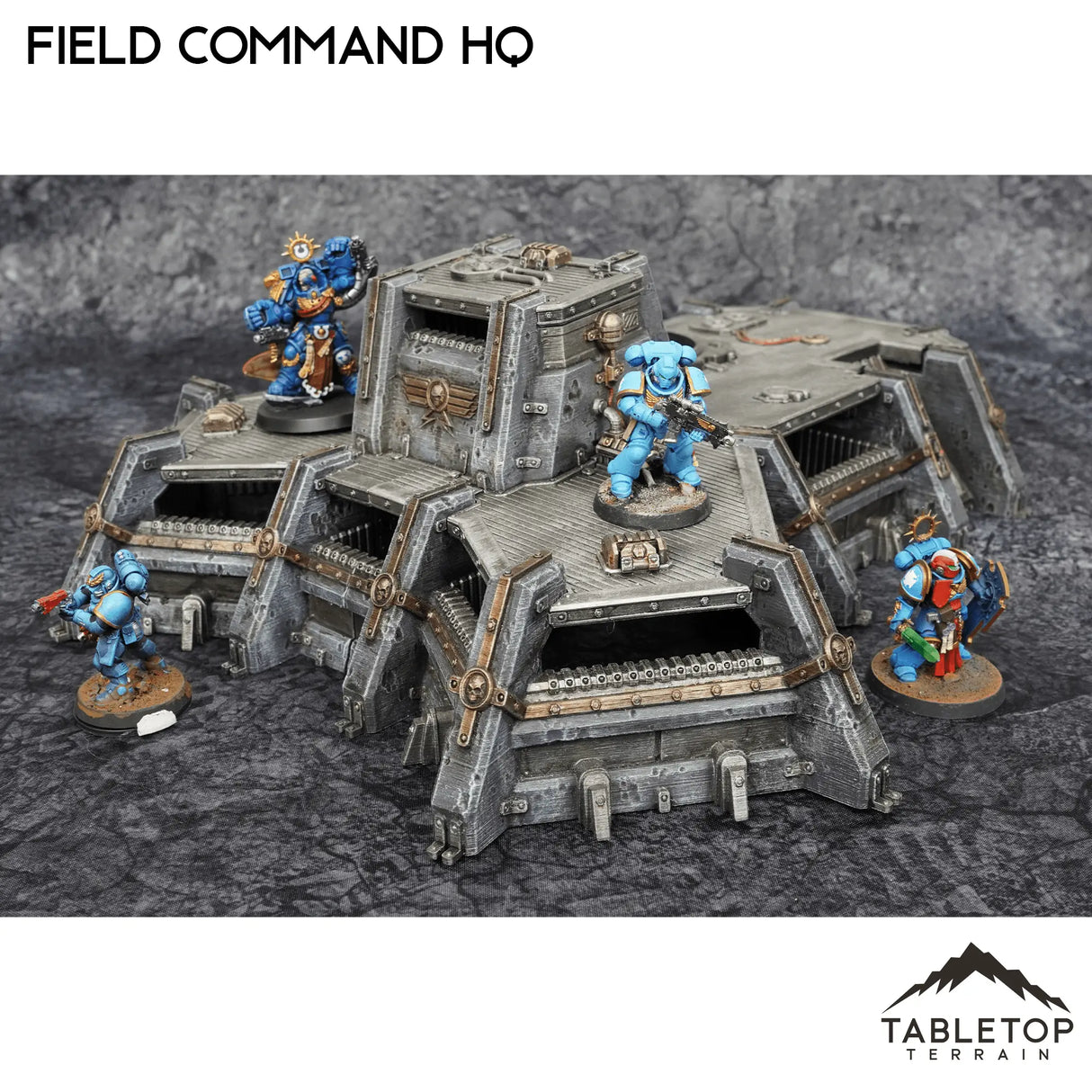 Tabletop Terrain Building Grimdark Field Command HQ