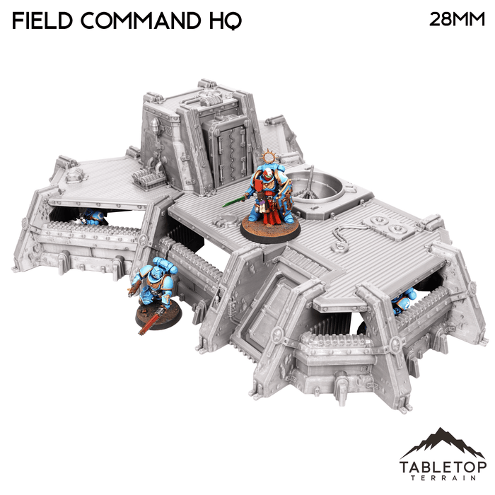 Grimdark Field Command HQ — Tabletop Terrain