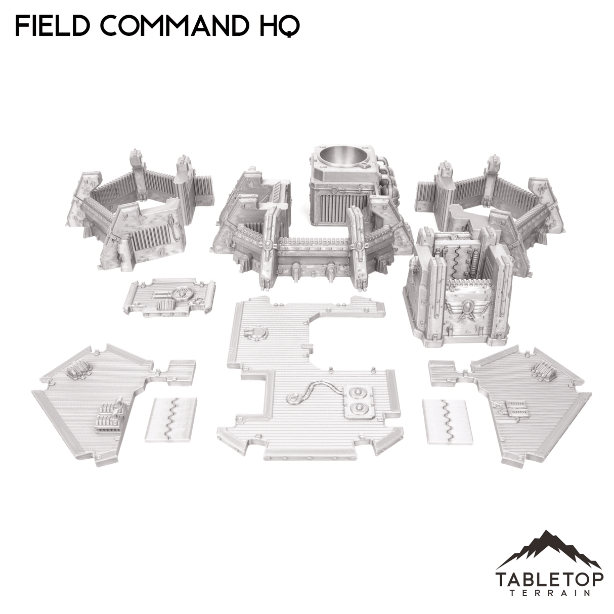 Grimdark Field Command HQ – Tabletop Terrain