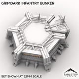 Tabletop Terrain Building Grimdark Infantry Bunker
