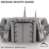 Tabletop Terrain Building Grimdark Infantry Bunker