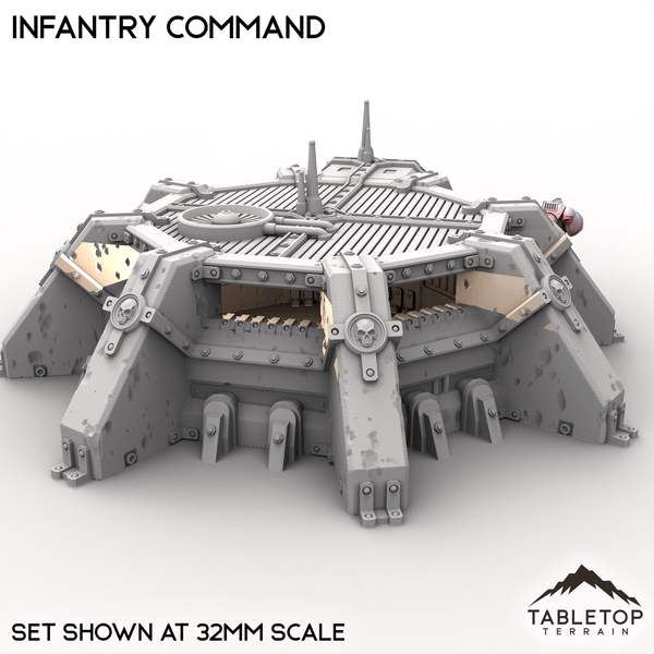 Tabletop Terrain Building Grimdark Infantry Command