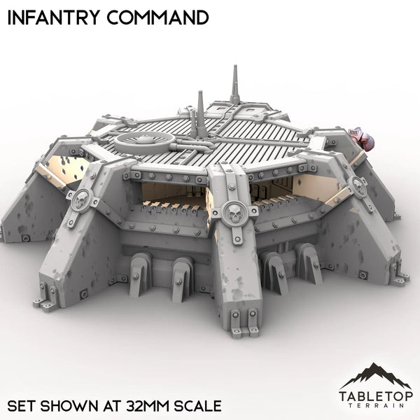 Tabletop Terrain Building Grimdark Infantry Command