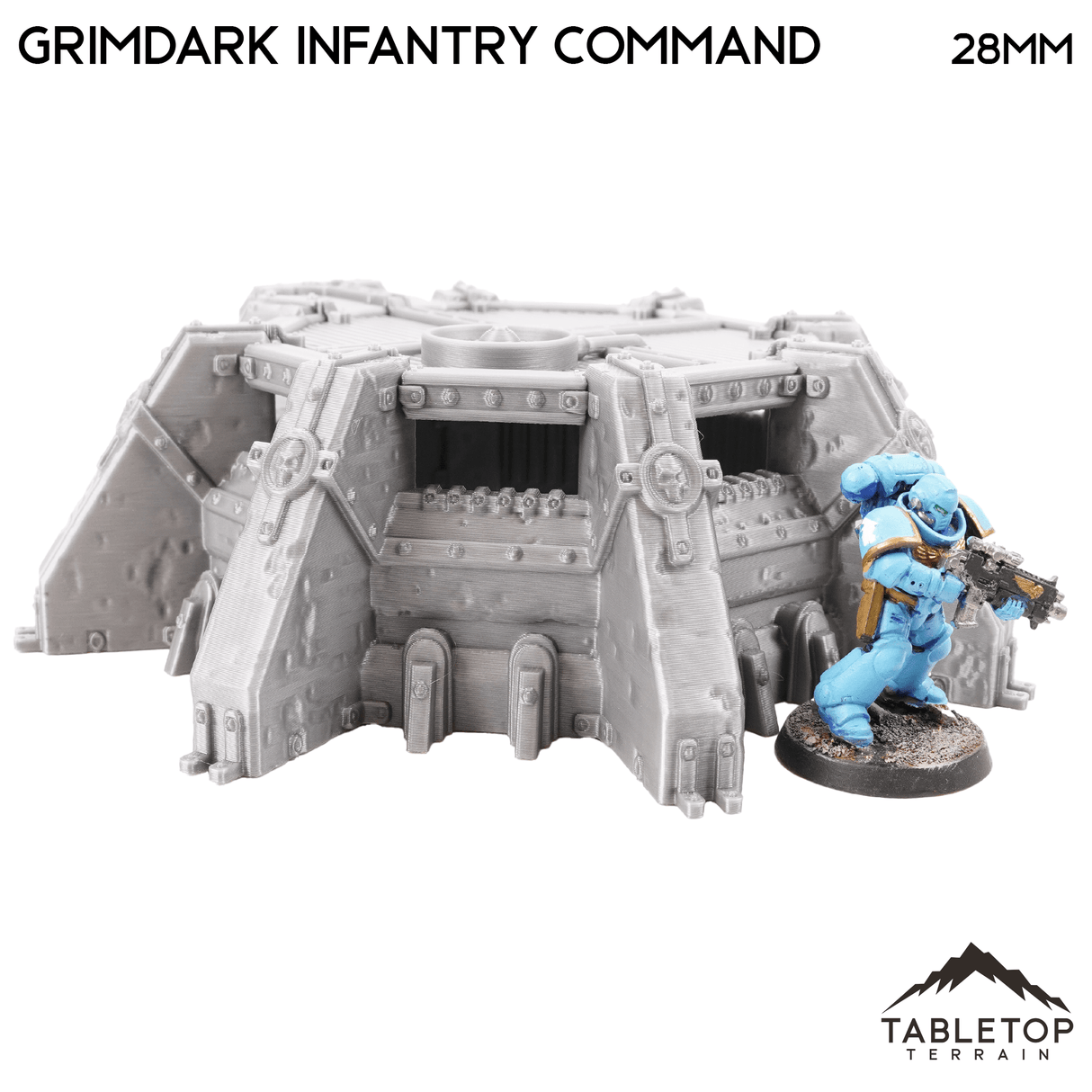 Tabletop Terrain Building Grimdark Infantry Command