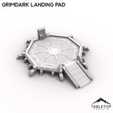 Tabletop Terrain Building Grimdark Landing Pad