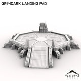 Tabletop Terrain Building Grimdark Landing Pad