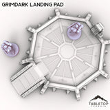 Tabletop Terrain Building Grimdark Landing Pad