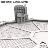 Tabletop Terrain Building Grimdark Landing Pad