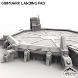 Tabletop Terrain Building Grimdark Landing Pad