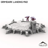 Tabletop Terrain Building Grimdark Landing Pad