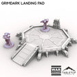 Tabletop Terrain Building Grimdark Landing Pad