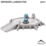 Tabletop Terrain Building Grimdark Landing Pad