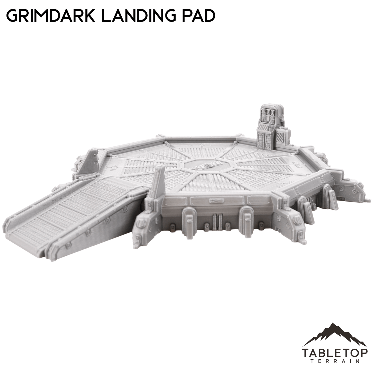 Tabletop Terrain Building Grimdark Landing Pad