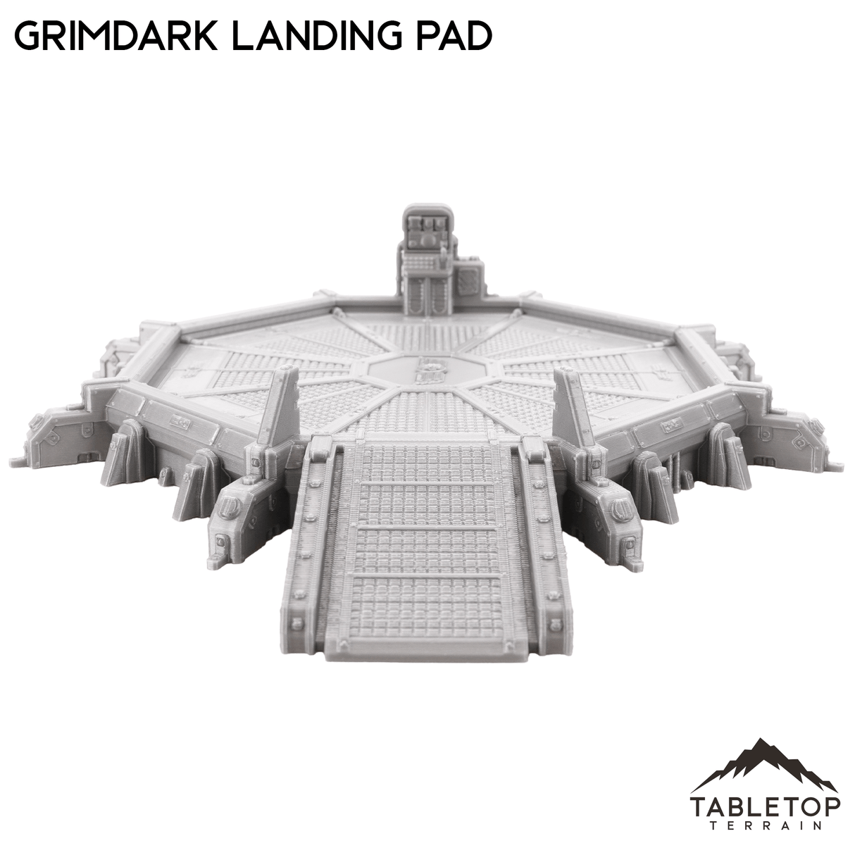 Tabletop Terrain Building Grimdark Landing Pad