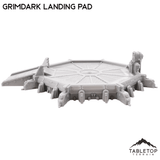 Tabletop Terrain Building Grimdark Landing Pad