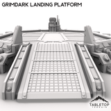 Tabletop Terrain Building Grimdark Landing Platform