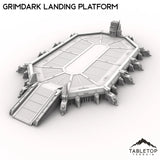 Tabletop Terrain Building Grimdark Landing Platform