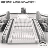 Tabletop Terrain Building Grimdark Landing Platform