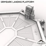 Tabletop Terrain Building Grimdark Landing Platform