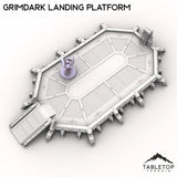Tabletop Terrain Building Grimdark Landing Platform