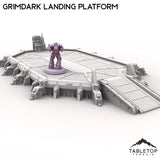 Tabletop Terrain Building Grimdark Landing Platform