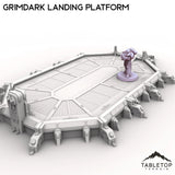 Tabletop Terrain Building Grimdark Landing Platform