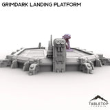 Tabletop Terrain Building Grimdark Landing Platform
