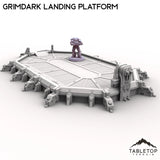 Tabletop Terrain Building Grimdark Landing Platform
