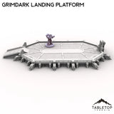 Tabletop Terrain Building Grimdark Landing Platform