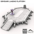 Tabletop Terrain Building Grimdark Landing Platform