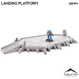 Tabletop Terrain Building Grimdark Landing Platform