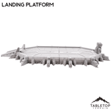 Tabletop Terrain Building Grimdark Landing Platform