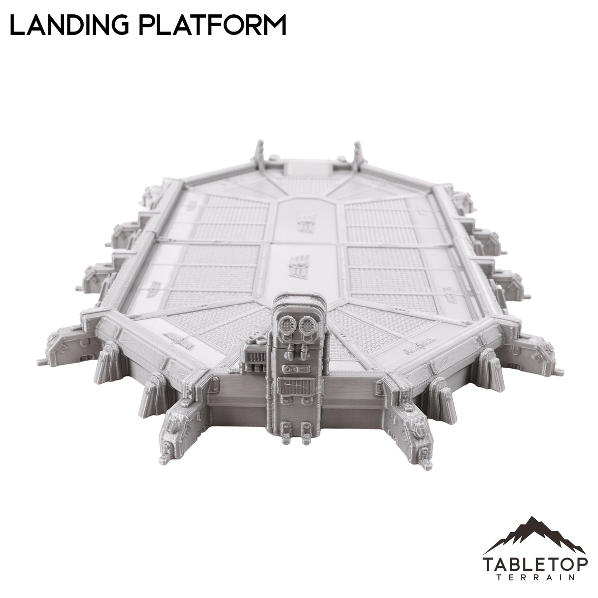 Tabletop Terrain Building Grimdark Landing Platform