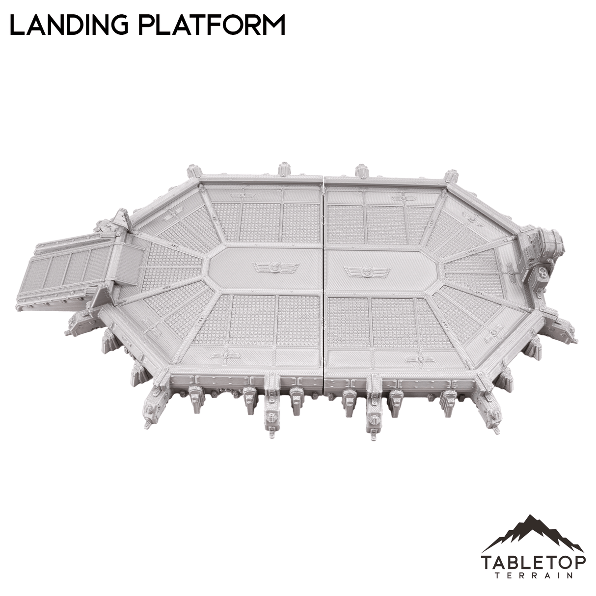 Tabletop Terrain Building Grimdark Landing Platform