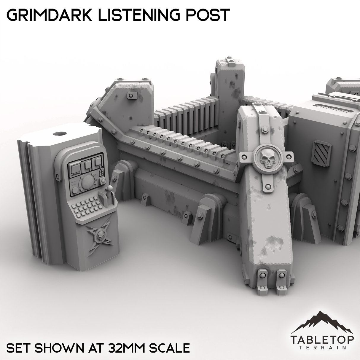 Tabletop Terrain Building Grimdark Listening Post