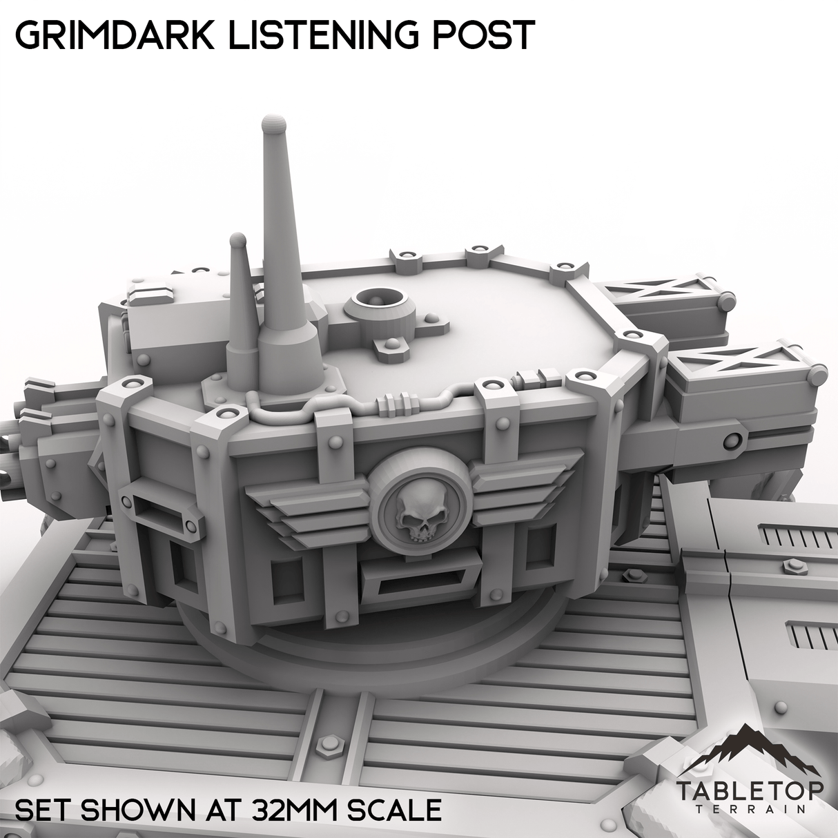 Tabletop Terrain Building Grimdark Listening Post
