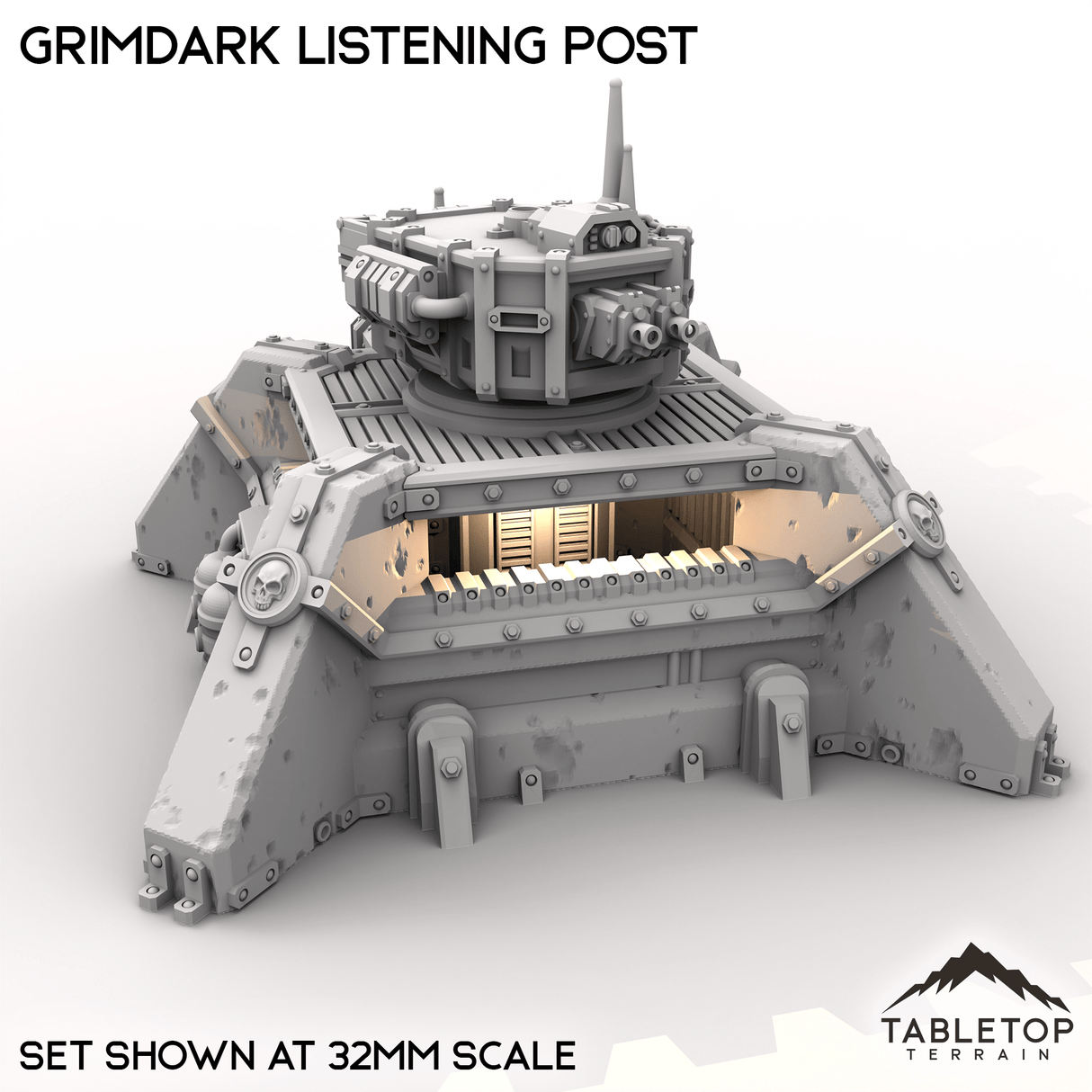 Tabletop Terrain Building Grimdark Listening Post