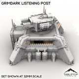 Tabletop Terrain Building Grimdark Listening Post