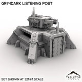 Tabletop Terrain Building Grimdark Listening Post