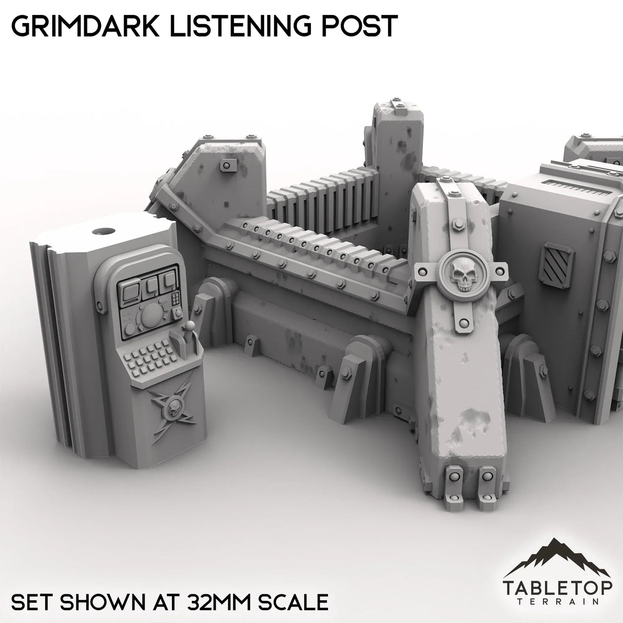 Tabletop Terrain Building Grimdark Listening Post