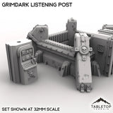 Tabletop Terrain Building Grimdark Listening Post