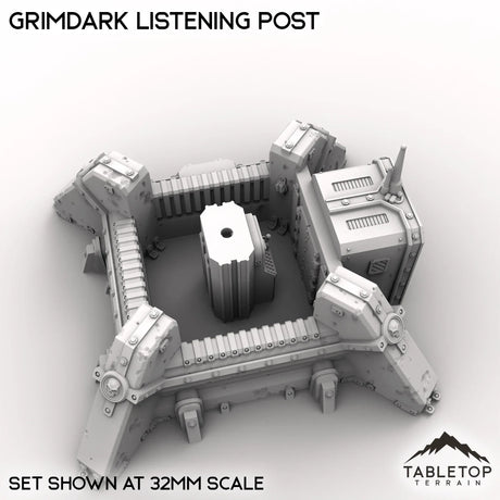 Tabletop Terrain Building Grimdark Listening Post
