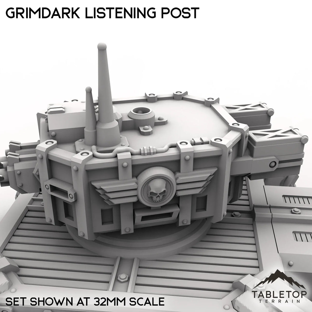 Tabletop Terrain Building Grimdark Listening Post
