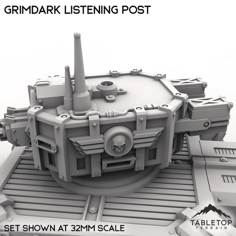 Tabletop Terrain Building Grimdark Listening Post