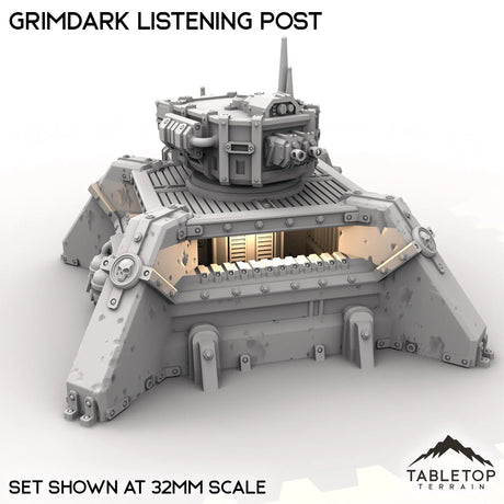 Tabletop Terrain Building Grimdark Listening Post