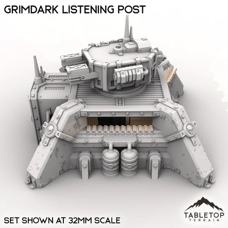 Tabletop Terrain Building Grimdark Listening Post