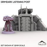 Tabletop Terrain Building Grimdark Listening Post